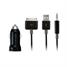 Kensington 2-in-1 Car Charger and AUX Audio Cable Power Car Adapter